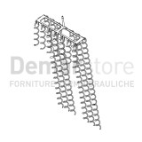 Gruppo Turbolatori Completo Thermorossi per SLIMQUADRO IDRA MAXI | 70020759