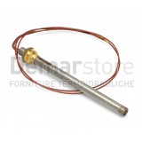 Resistenza Candeletta Stufe a Pellet | M.3/8" | Ø 12.5 | L.194mm | W.420 | Lungh.Tot. 204mm
