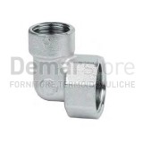 Gomito Ridotto Cromato per Collettori FF. 3/4" X 1/2"