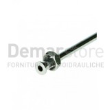 Cannetta Cromata con Dado F.1/2" x cm.40