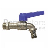 Rubinetto Portagomma EKOMATIK con Raccordo Rapido e Leva 1/2"