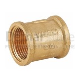 Manicotto in Ottone Giallo Femmina 1/4"