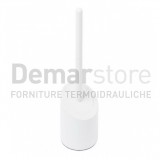 Porta Scopino Tondo Bianco 149 METAFORM | Mod. LINEA