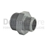 Nipplo Ridotto in PVC-U | PN16 | Filettato MM |  Diam. 1"1/2 x 1"1/4