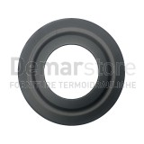 Rosone Copriforo Nero per Stufe | Diam. 140