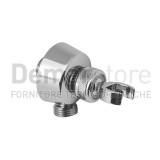 Supporto Doccia a Muro Duplex Ottone con Presa Acqua M.1/2"