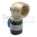 Geberit FLOWFIT Gomito Femmina Diam. 20 x 1/2" | 620.541.00.1