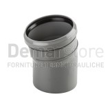 Curva Innesto per Scarichi a 15° D. 90