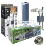 Kit Valvola Doppio Scarico Bampi PULSAR DUAL + Galleggiante MAGNETIC Silent