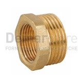 Riduzione in Ottone Giallo MF 1/2" x 1/4"